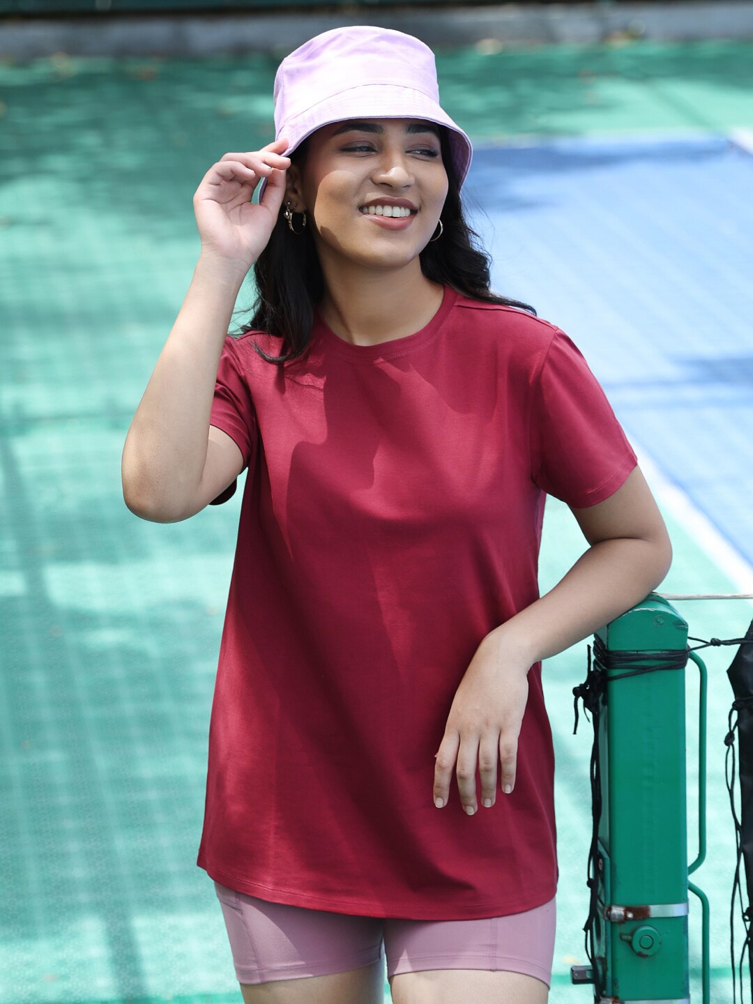 

Blissclub Moisture Wicking T-shirt, Maroon
