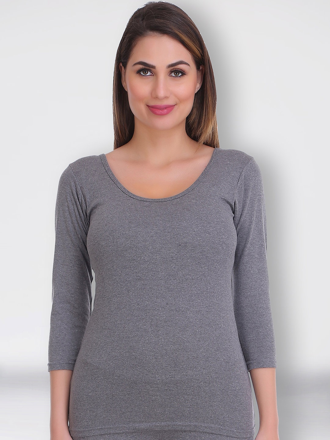 

SELFCARE Breathable Thermal Tops, Grey