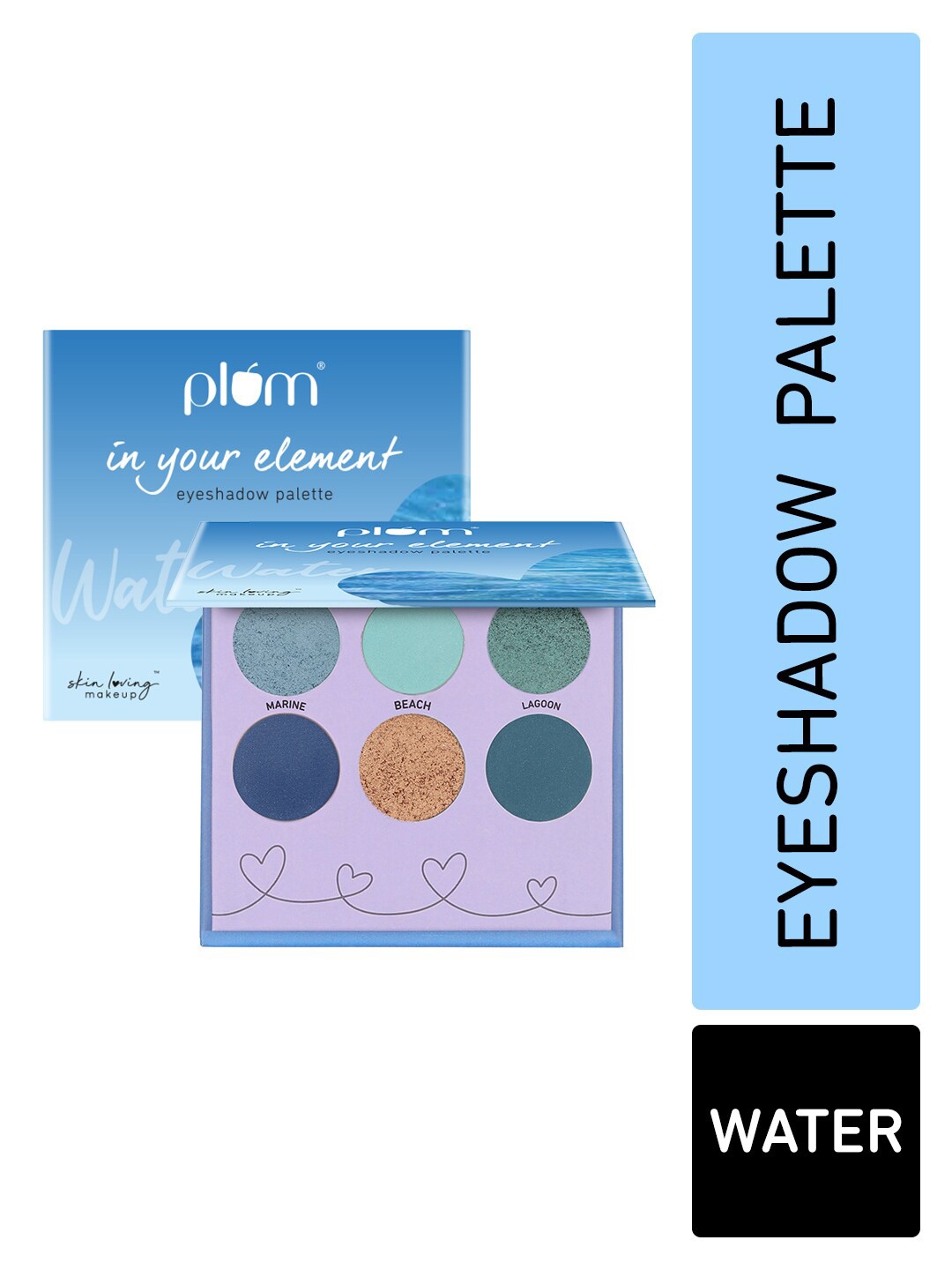 

6 In 1 In Your Element Eyeshadow Palette - 10g - Water 02, Na