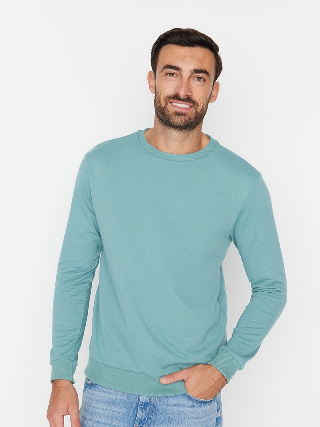 

Trendyol Long Sleeves Pullover, Green