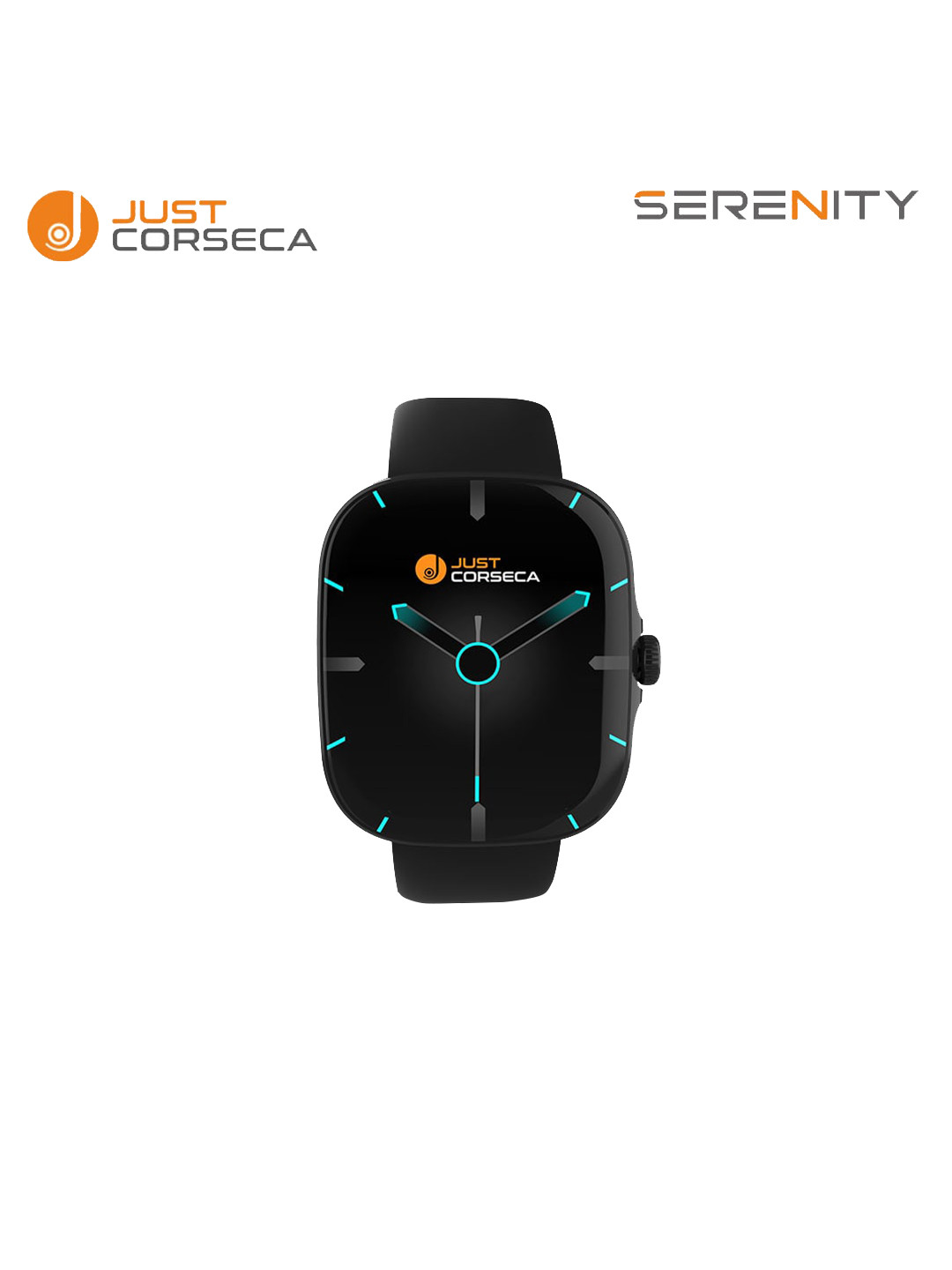 

JUST CORSECA Serenity Smartwatch -, Black
