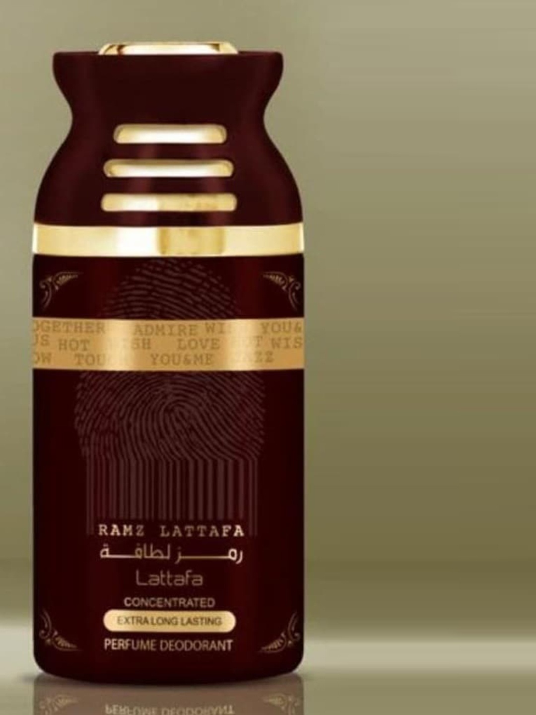 

Lattafa RAMZ Deodorant 250 ml, Transparent