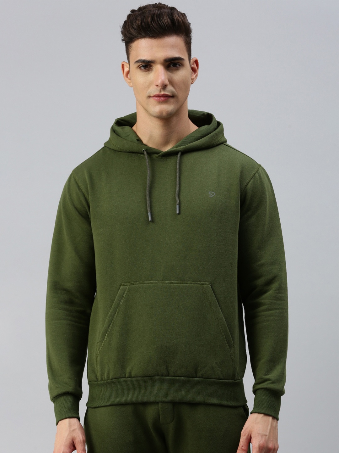 

SPORTO Cotton Hooded Pullover Sweatshirt, Olive