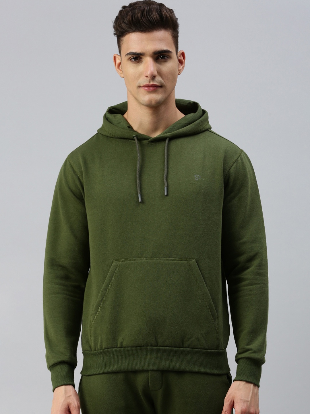 

SPORTO Hooded Cotton Sweatshirt, Olive