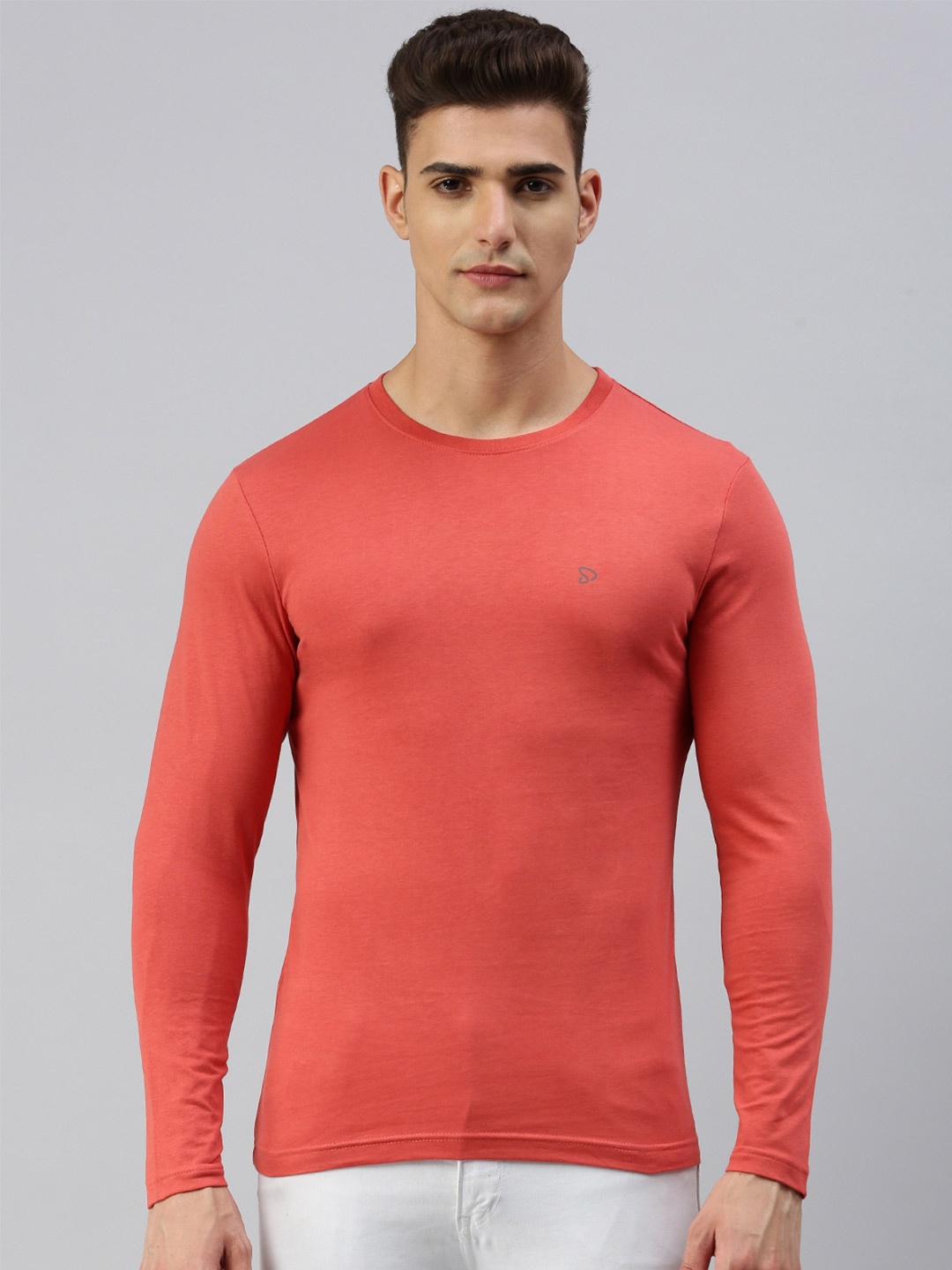 

SPORTO Round Neck Ultralite Cotton T-shirt, Red