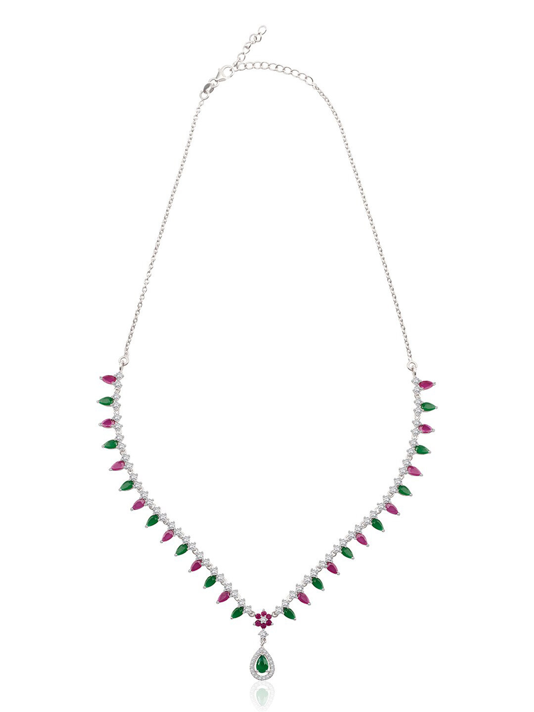 

March by FableStreet Sterling Silver Rhodium-Plated Necklace