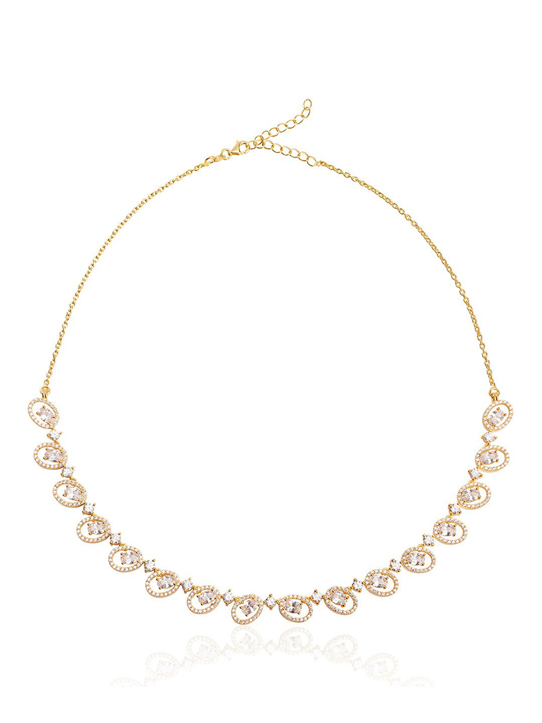 

March by FableStreet Sterling Silver Gold-Plated Necklace