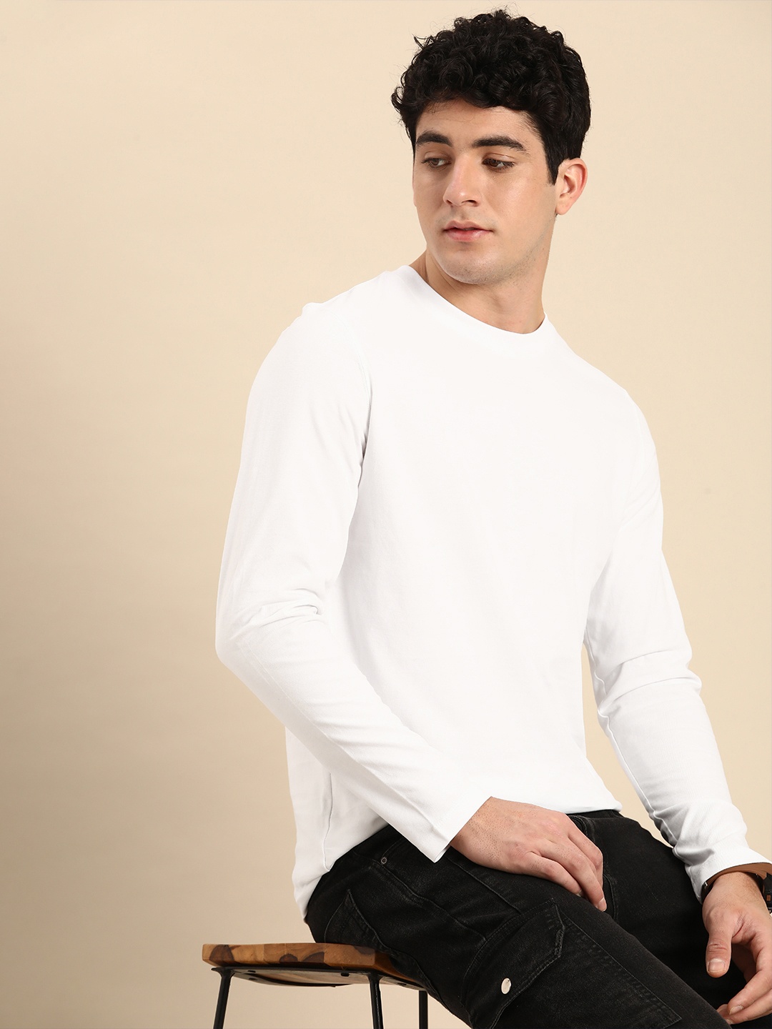 

Celio Pure Cotton Boxy T-shirt, White