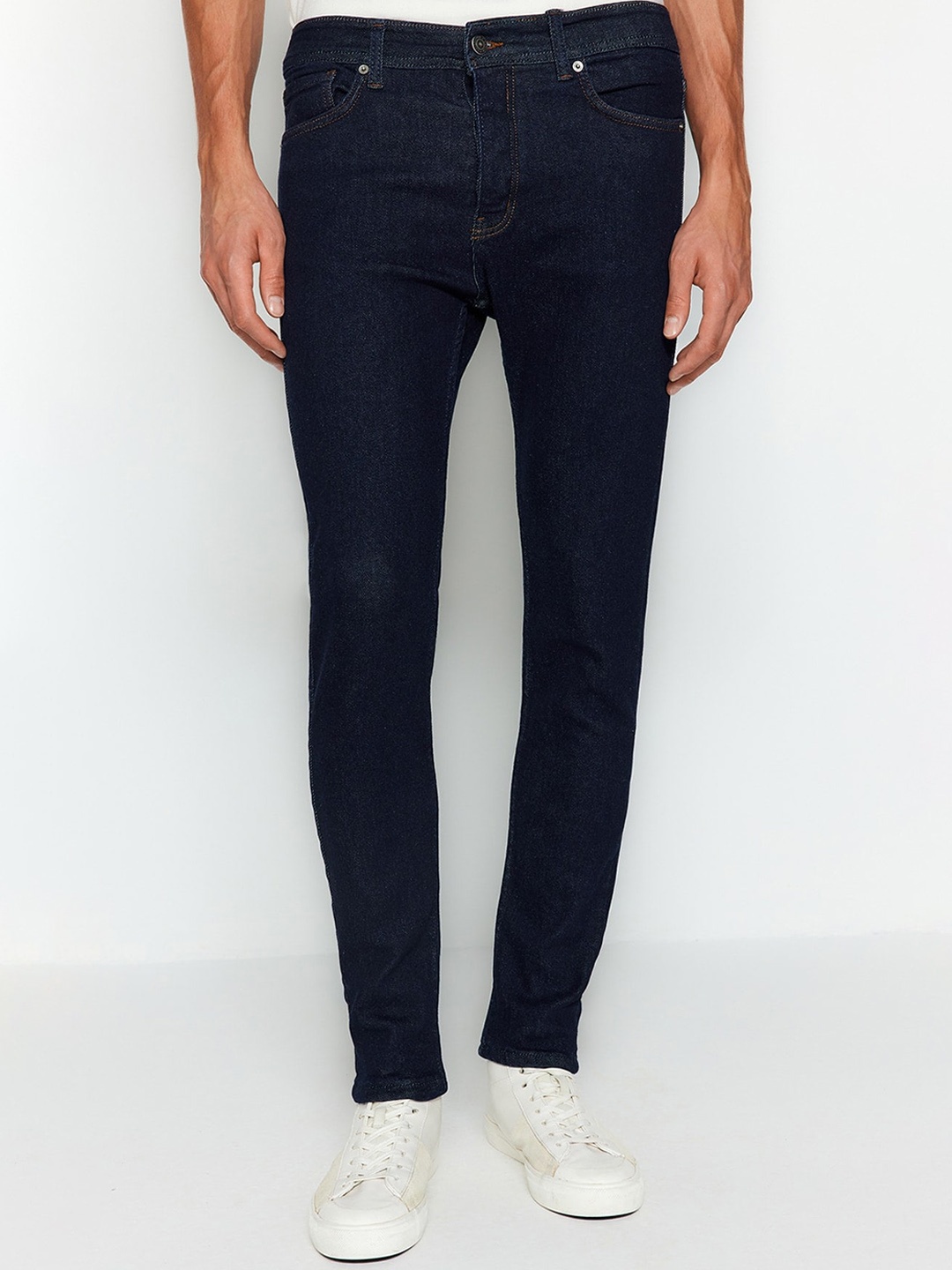 

Trendyol Men Regular Fit Stretchable Jeans, Black