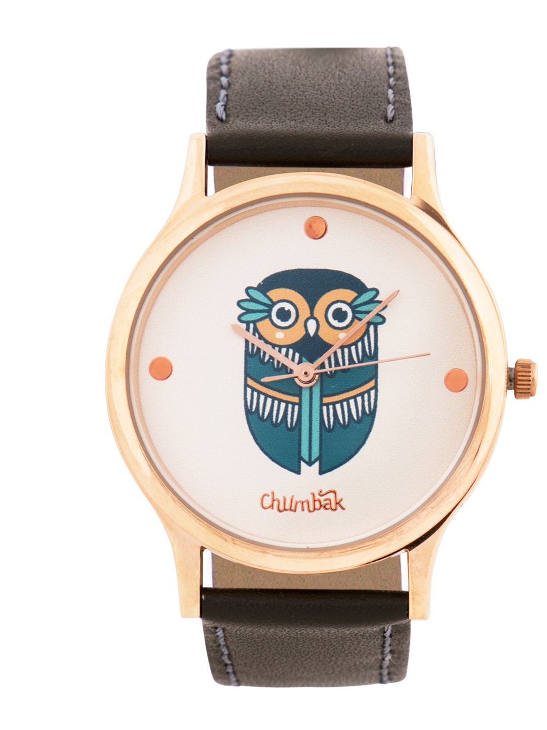 

TEAL BY CHUMBAK Women White Analogue Watch