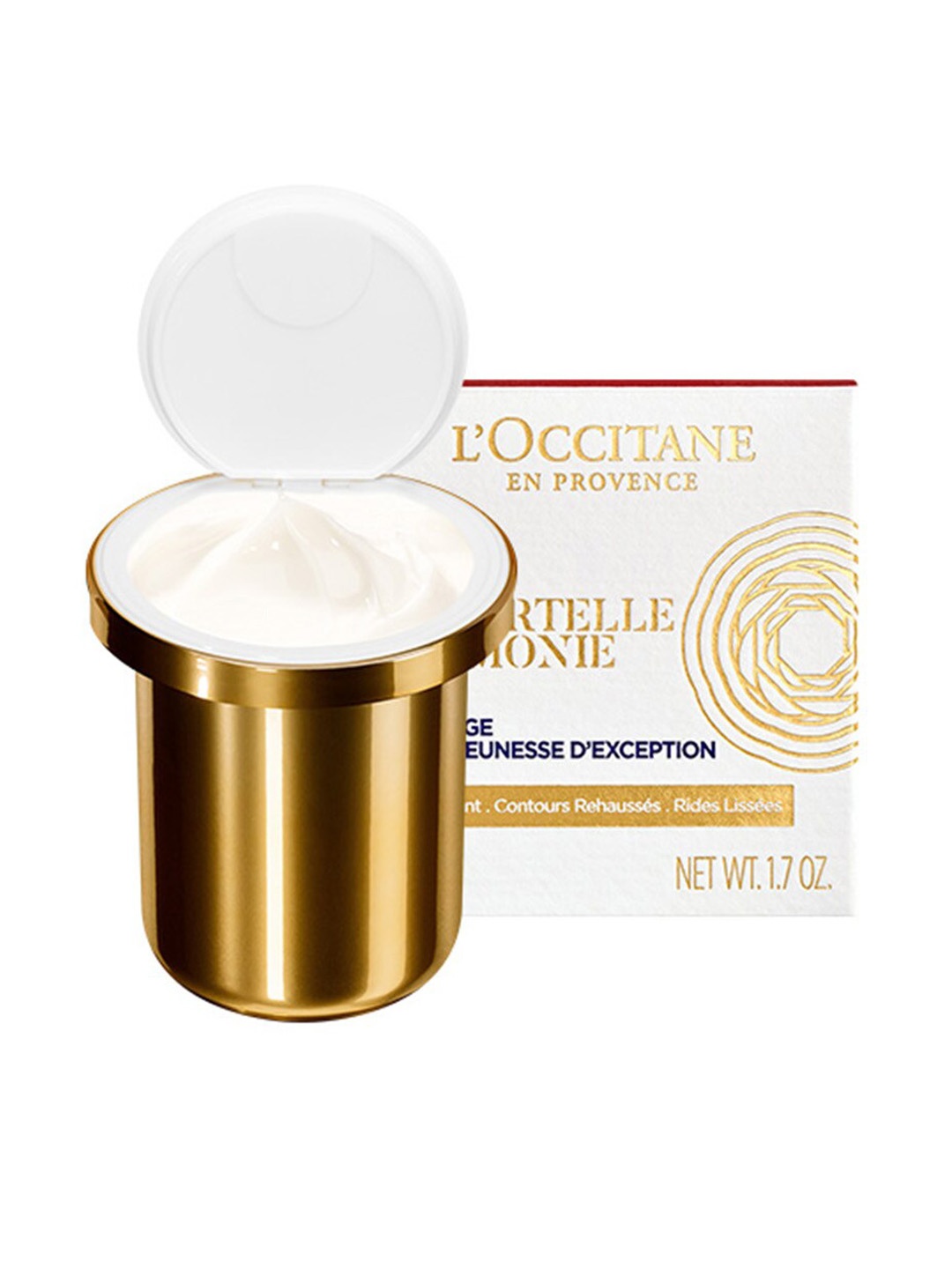 

LOccitane en Provence Immortelle Harmonie Divine Anti-Aging Cream Refill - 50ml, Red