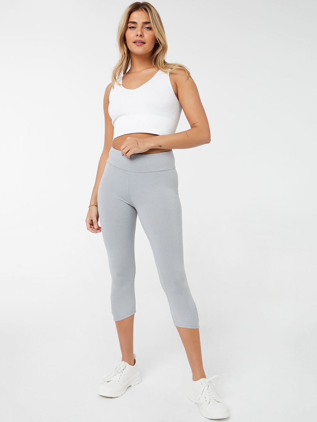 

Ardene Ankle Length Leggings, Grey