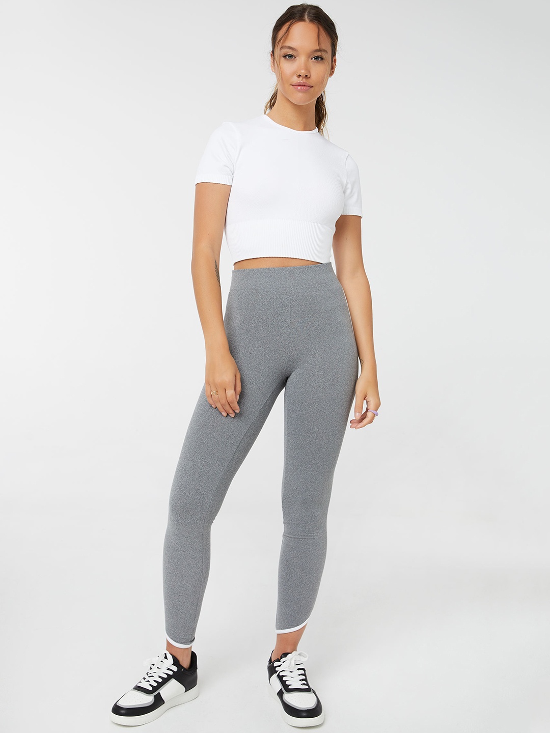 

Ardene Ankle Length Leggings, Grey