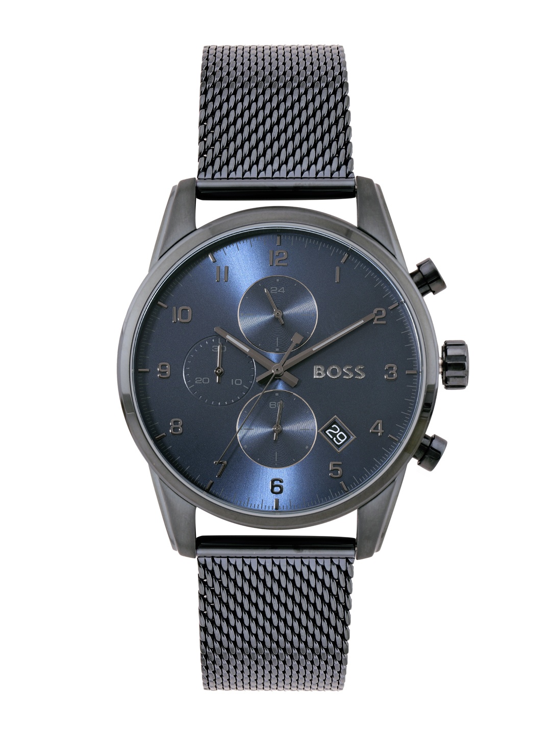 

Hugo Boss Men Skymaster Chronograph Analogue Watch 1513836, Blue