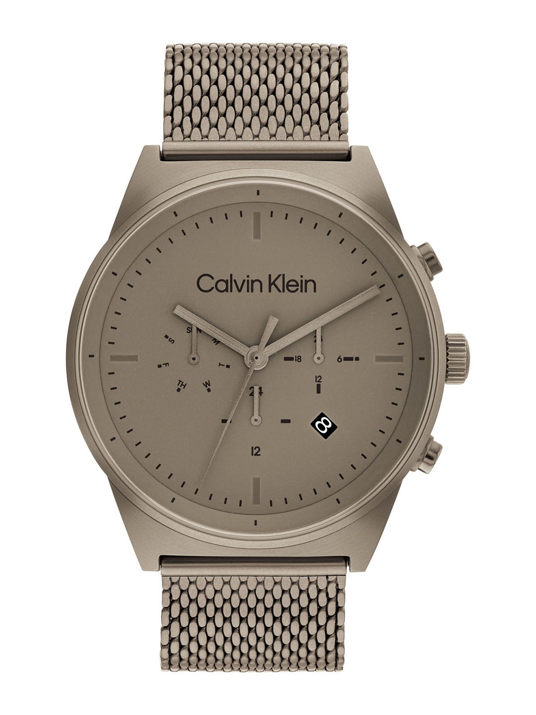 

Calvin Klein Men Impressive Analogue Watch 25200297, Brown