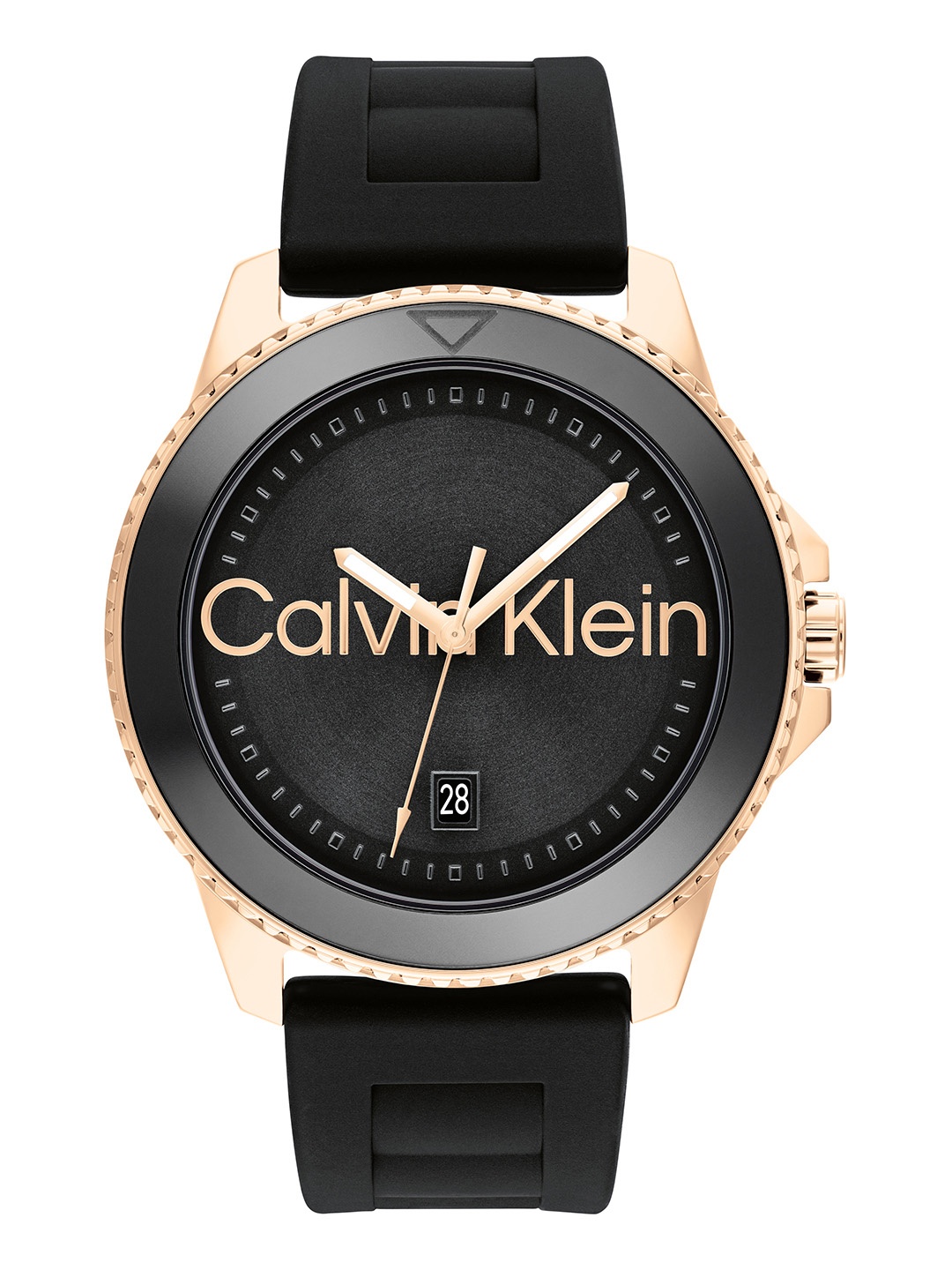 

Calvin Klein Men Aqueous Analogue Watch 25200425, Black