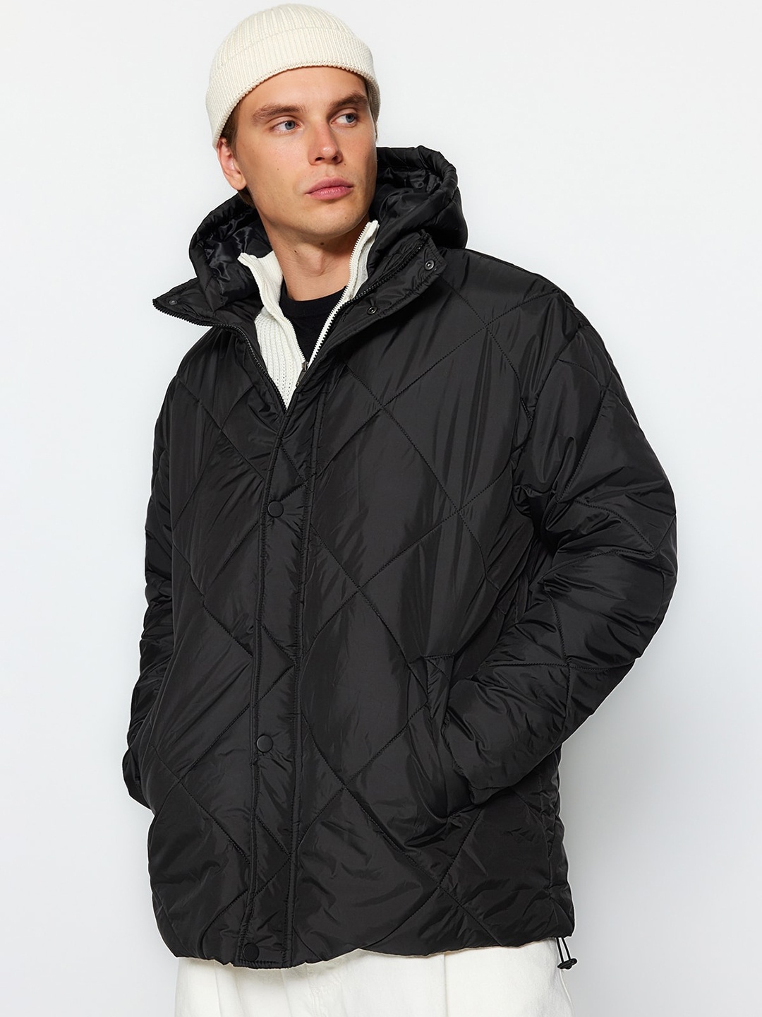 

Trendyol Hooded Padded Jacket, Black