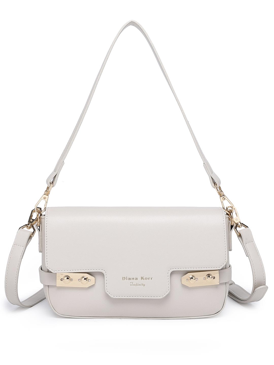 

Diana Korr Structured Sling Bag, White