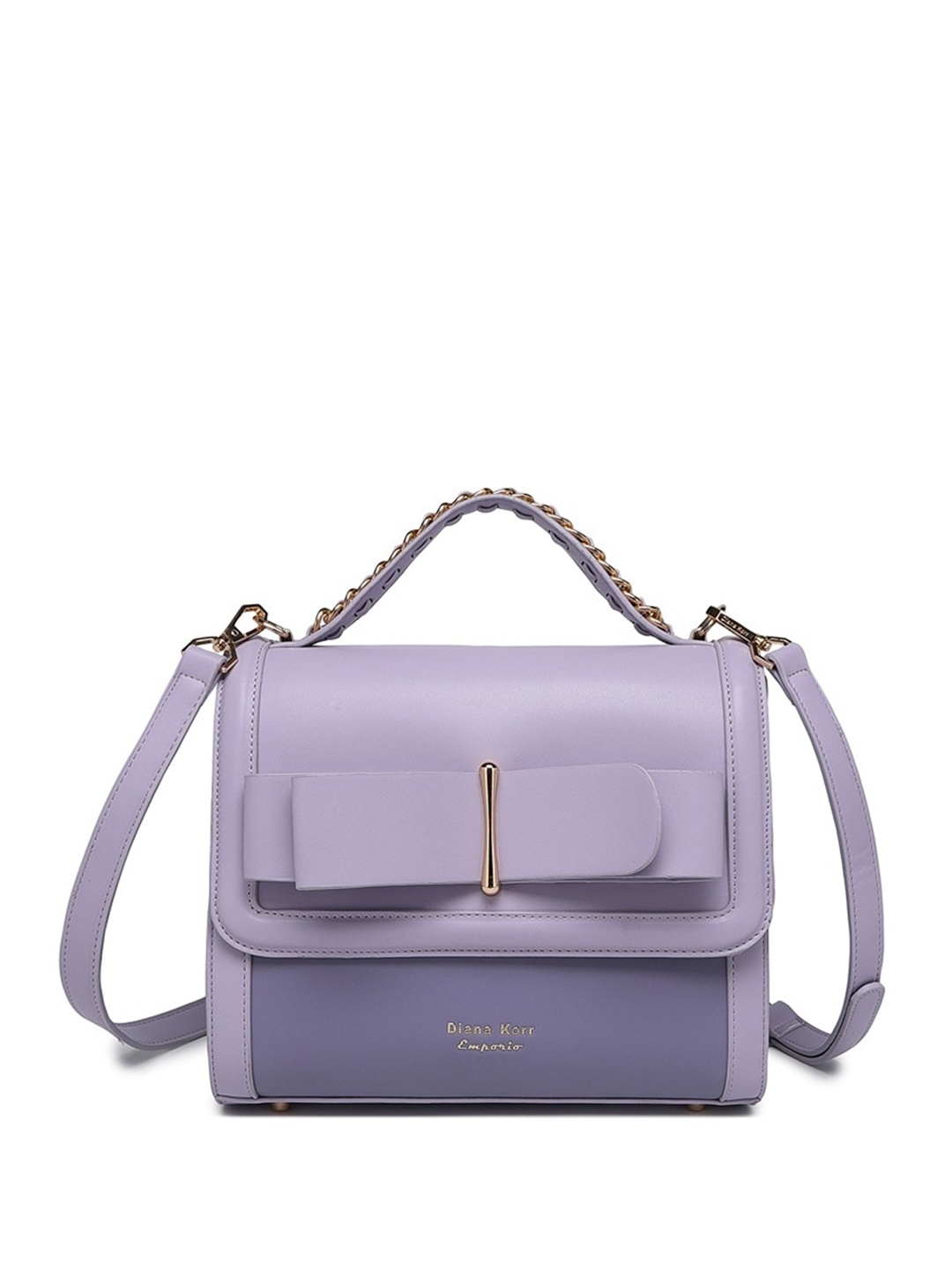 

Diana Korr Structured Handheld Bag, Purple