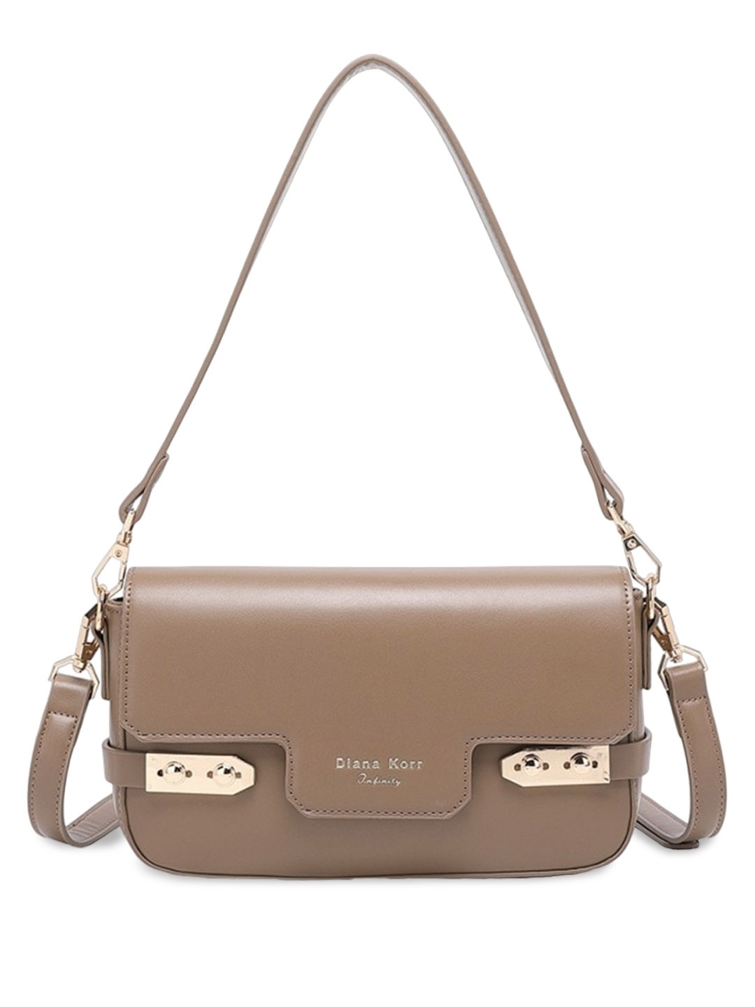 

Diana Korr Structured Shoulder Bag, Brown