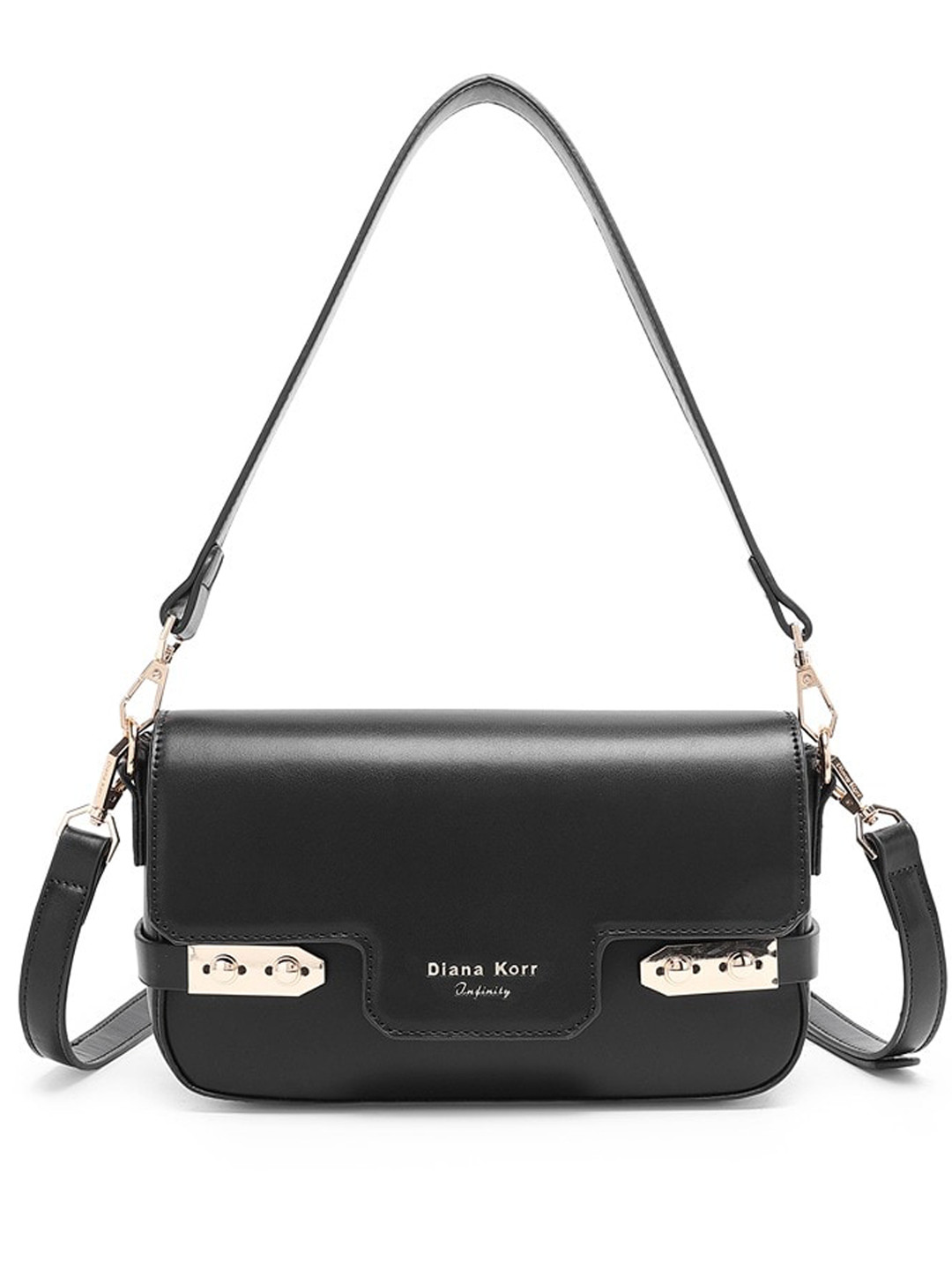 

Diana Korr Structured Sling Bag, Black