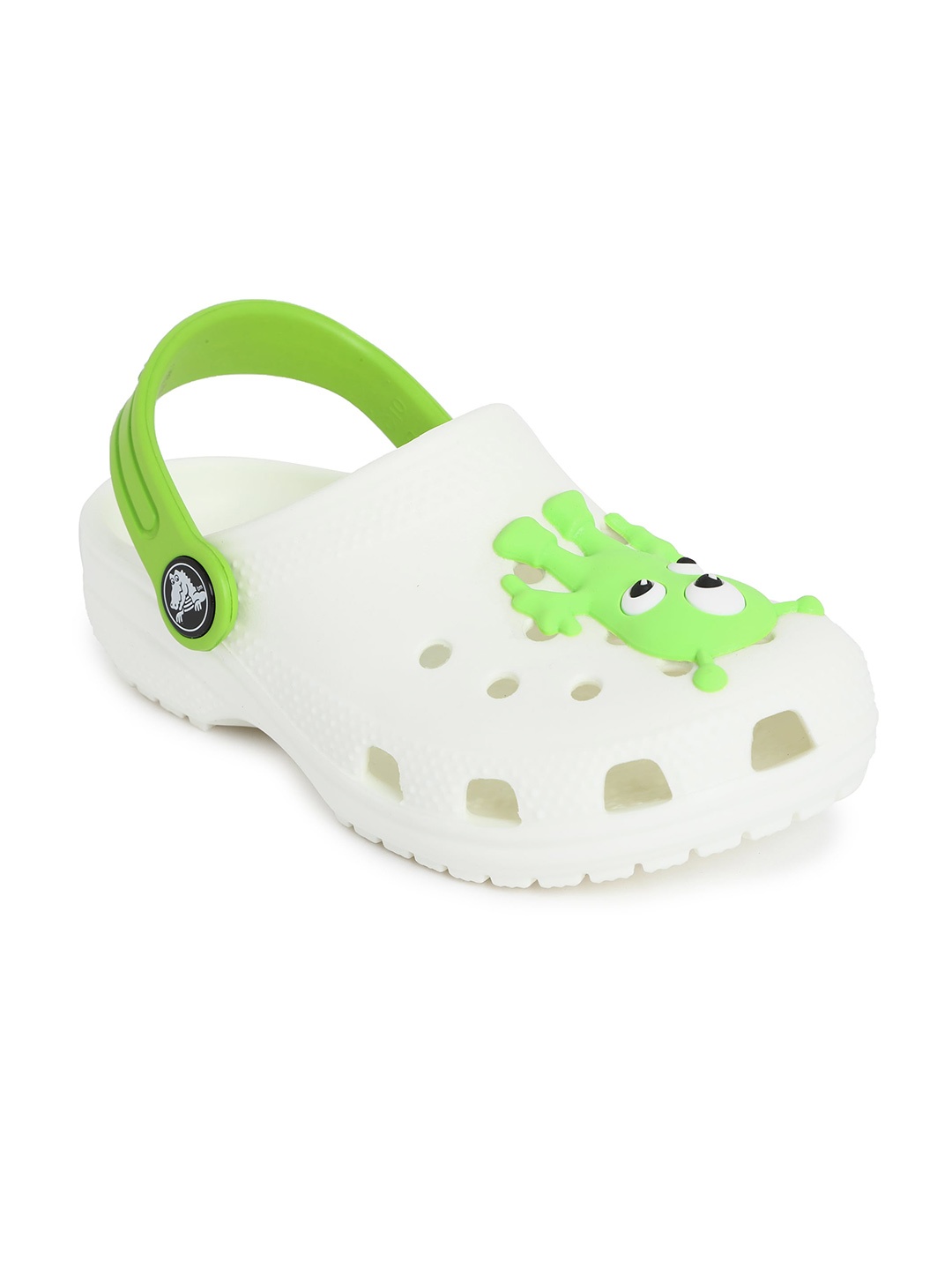 

Crocs Kids CLASSIC Allien Applique Croslite Clogs, White