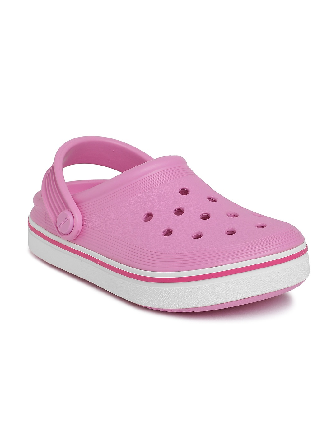 

Crocs Kids Off Court Self Design Clogs, Pink