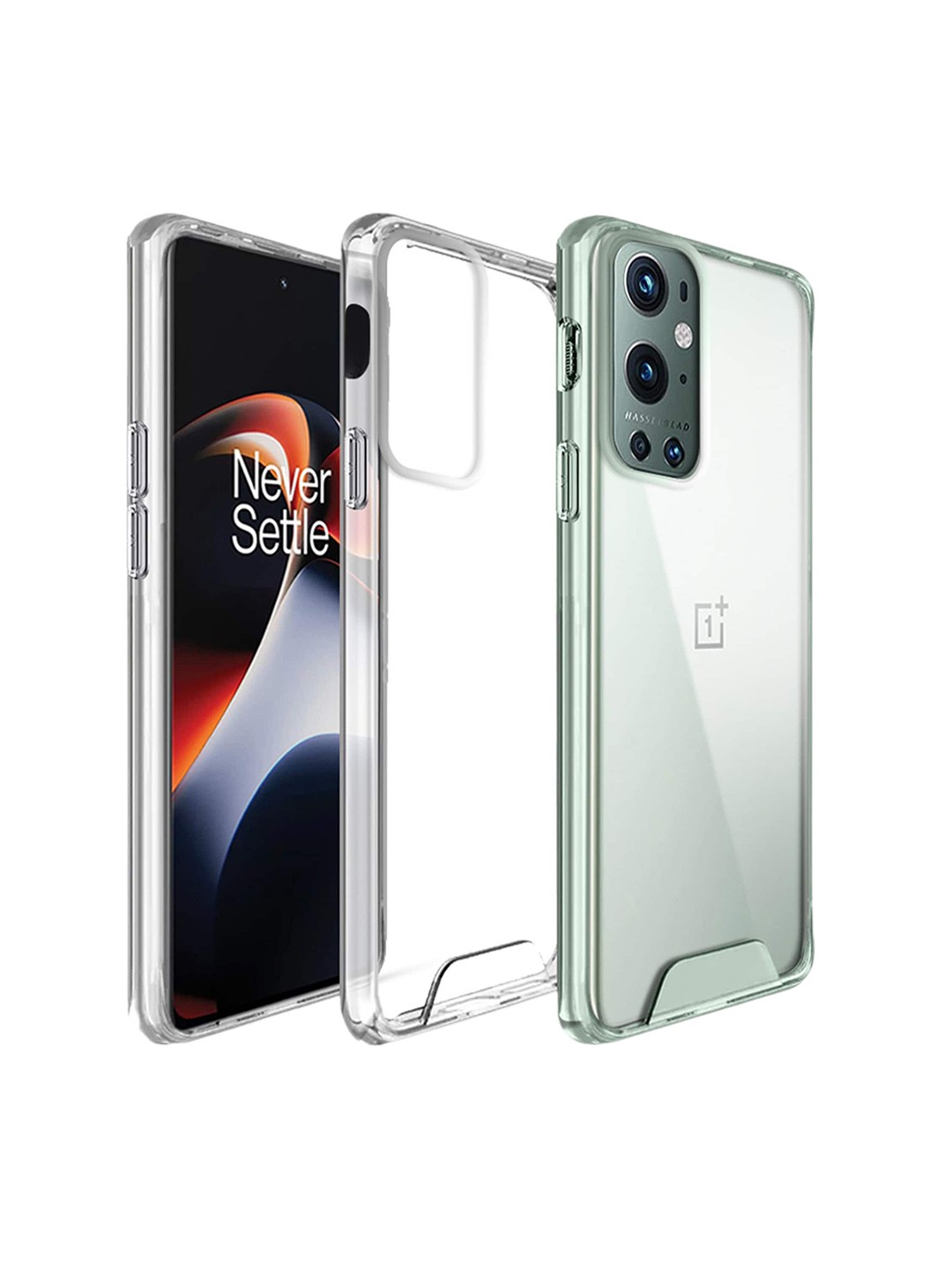 

Karwan OnePlus 9 Pro Anti-Yellow Mobile Back Case, Transparent