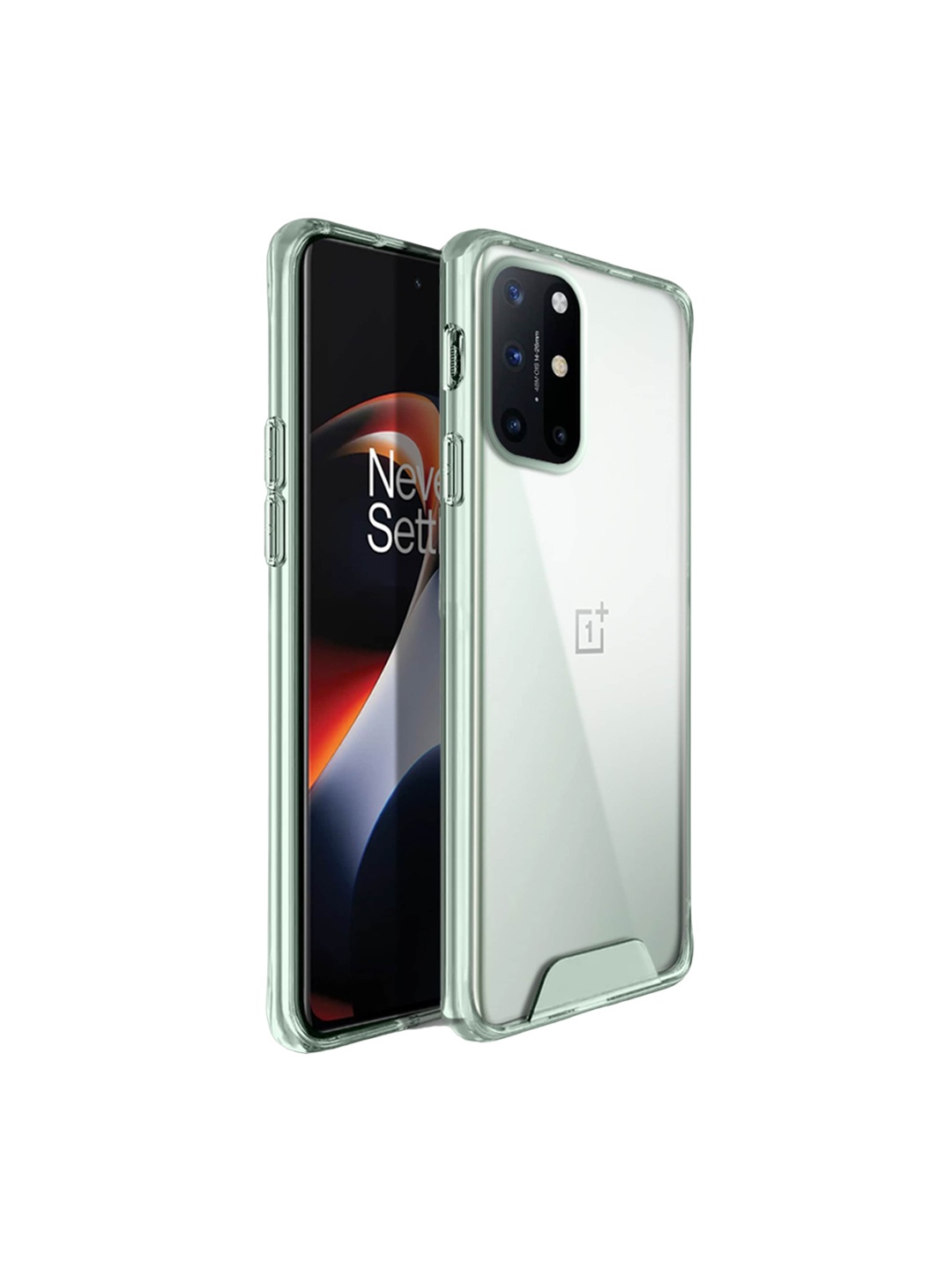 

Karwan OnePlus 8T Anti-Yellow Mobile Back Case, Transparent