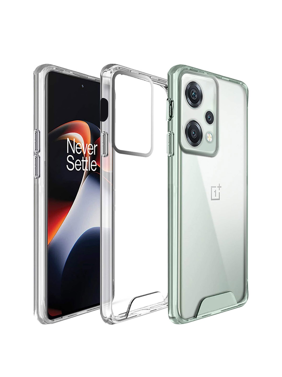

Karwan OnePlus Nord CE2 Lite Anti-Yellow Mobile Back Case, Transparent