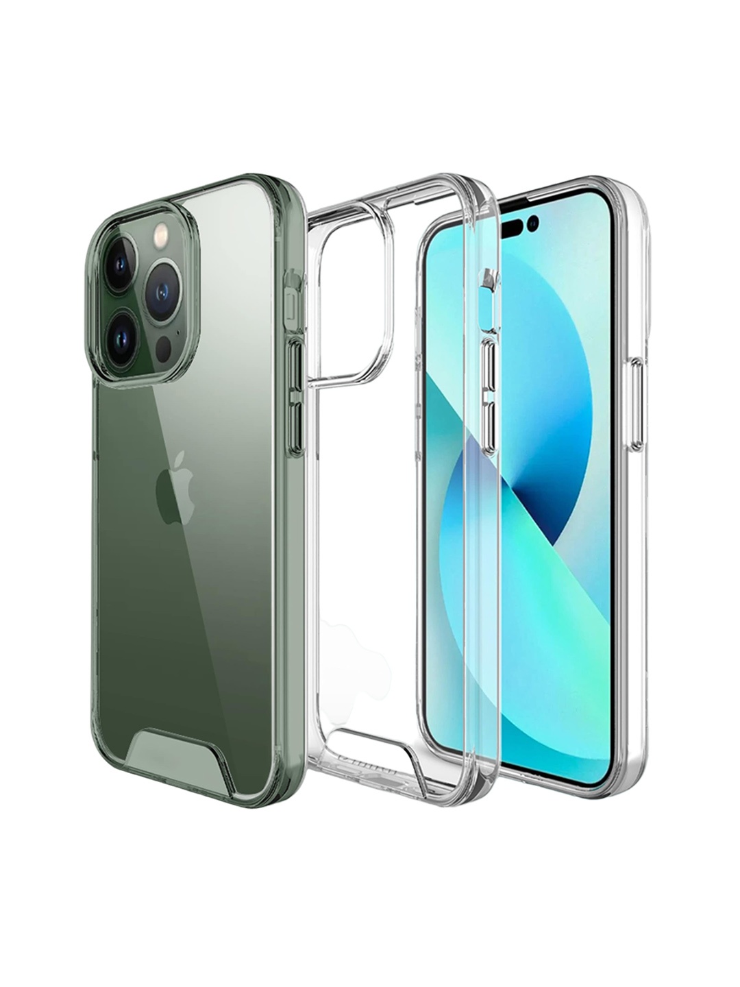 

Karwan iPhone 14 Pro Max Anti-Yellow Mobile Back Case, Transparent