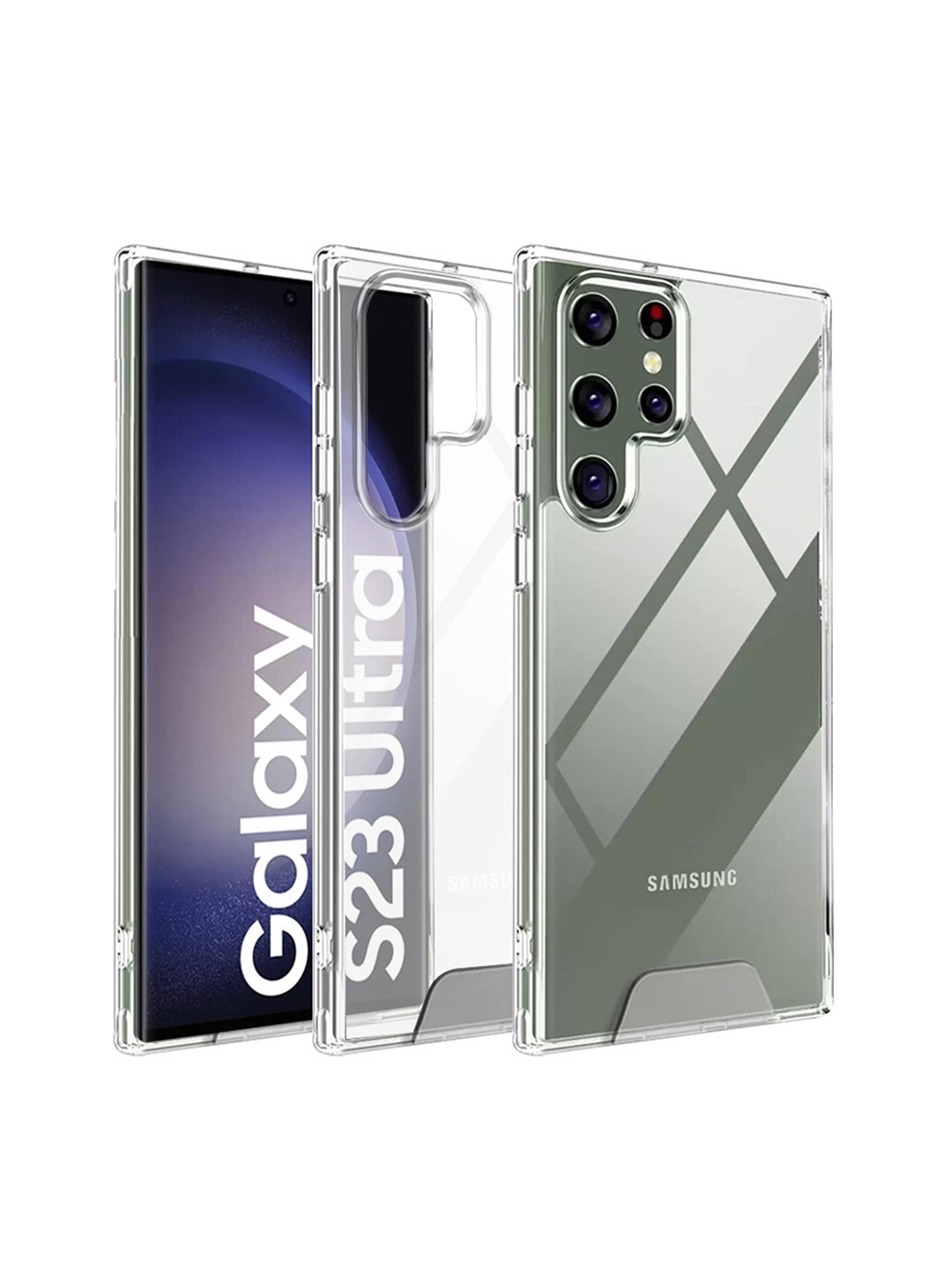 

Karwan Samsung S22 Ultra Anti Yellow Mobile Back Case, Transparent