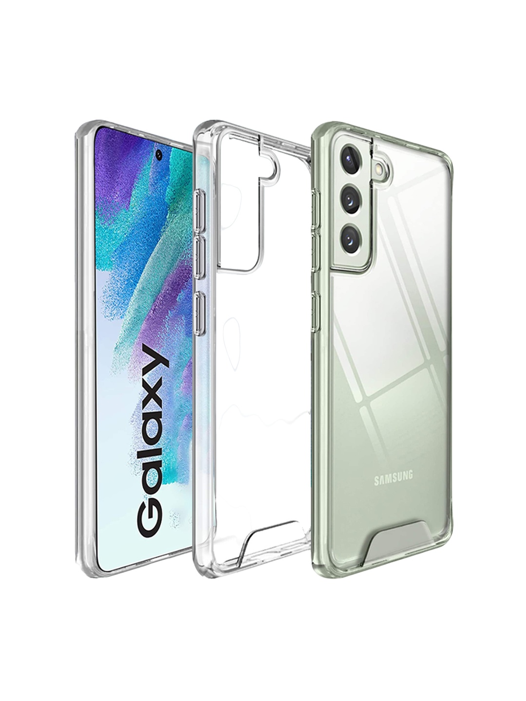 

Karwan Samsung S21 Anti-Yellow Mobile Back Case, Transparent