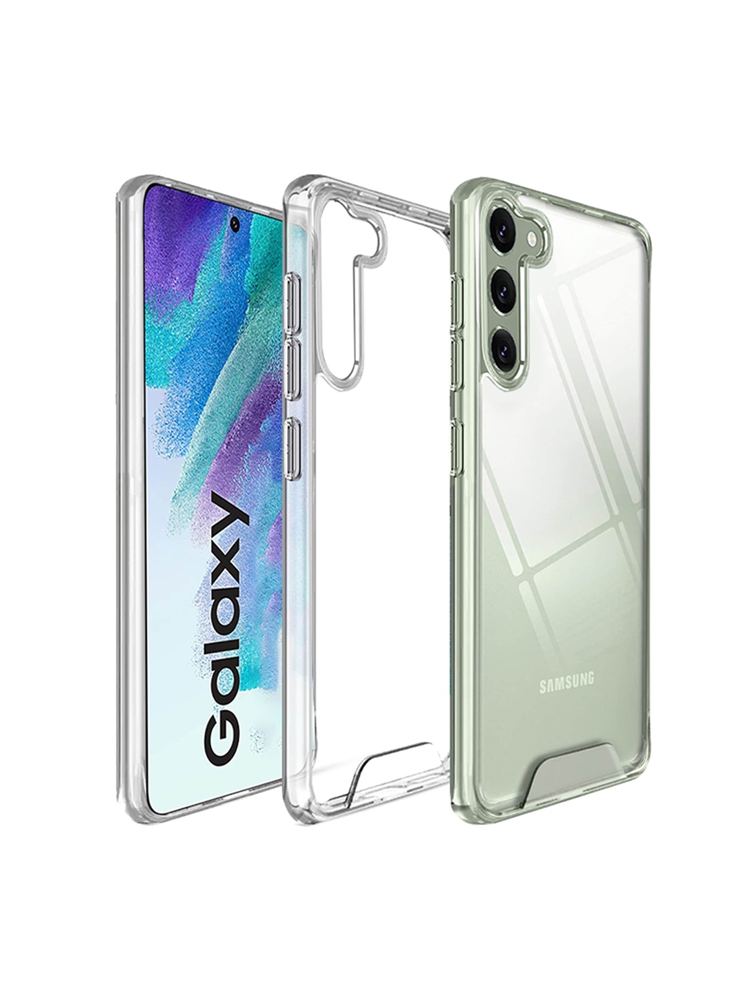 

Karwan Samsung S23 Plus Anti-Yellow Mobile Back Case, Transparent