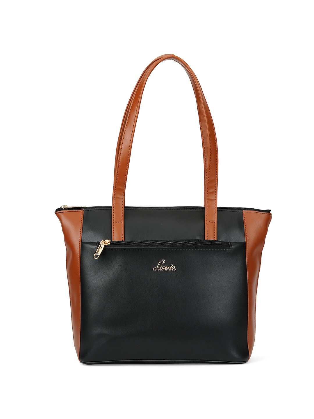 

Lavie Colourblocked Structured Shoulder Bag, Black