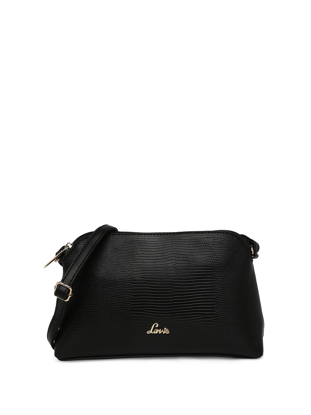

Lavie Textured Structured Sling Bag, Black