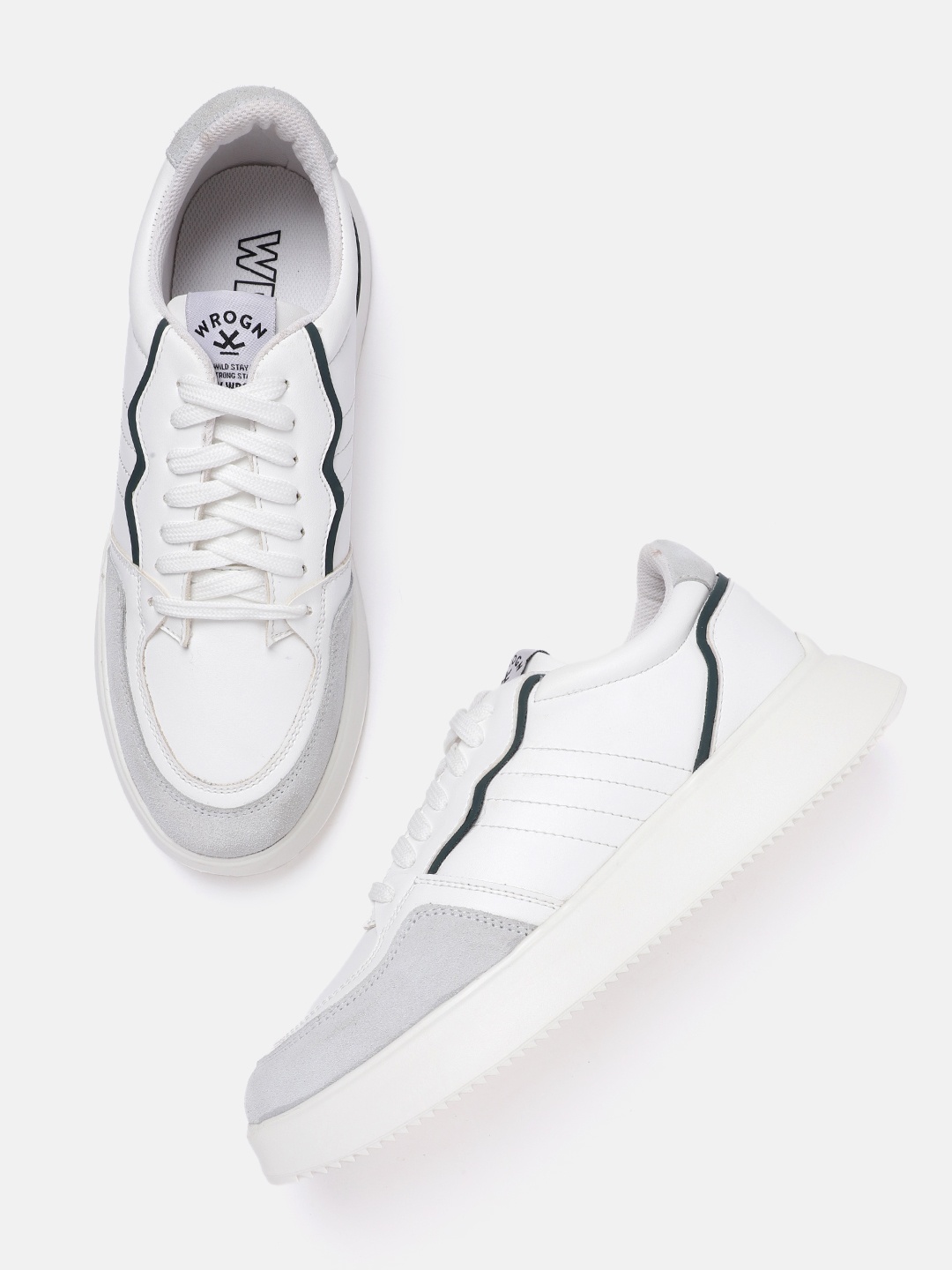 

WROGN Men Sneakers, White