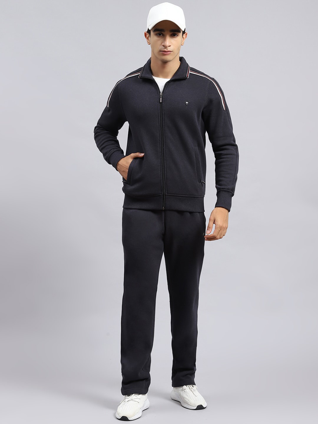 

Monte Carlo Mock Collar Tracksuits, Grey