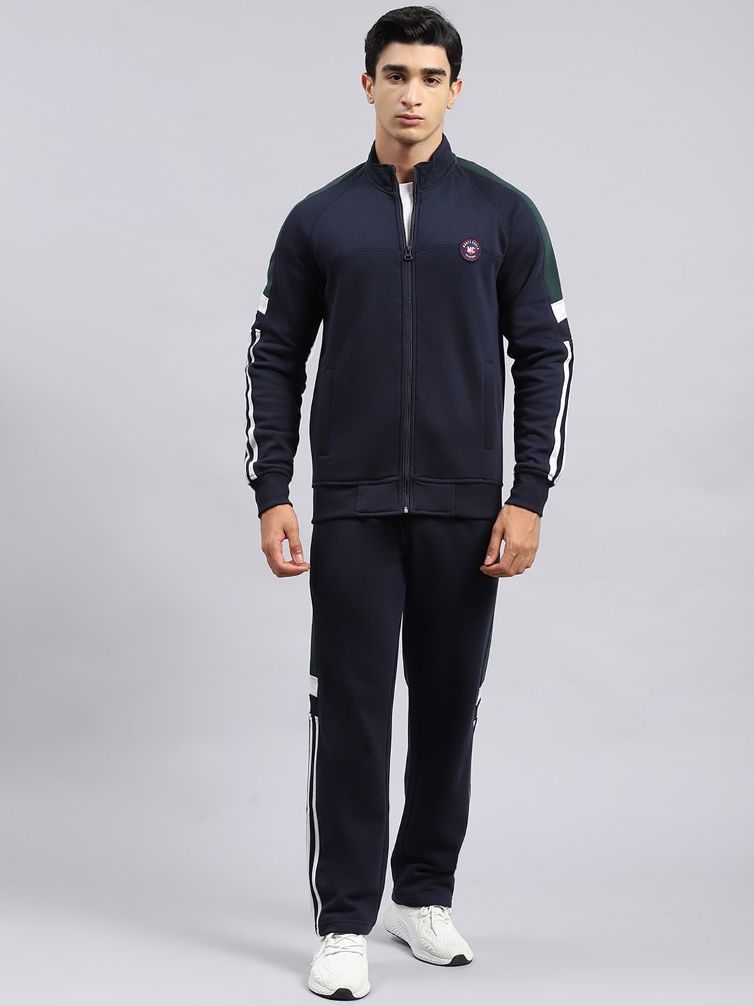 

Monte Carlo Mock Collar Tracksuit, Navy blue