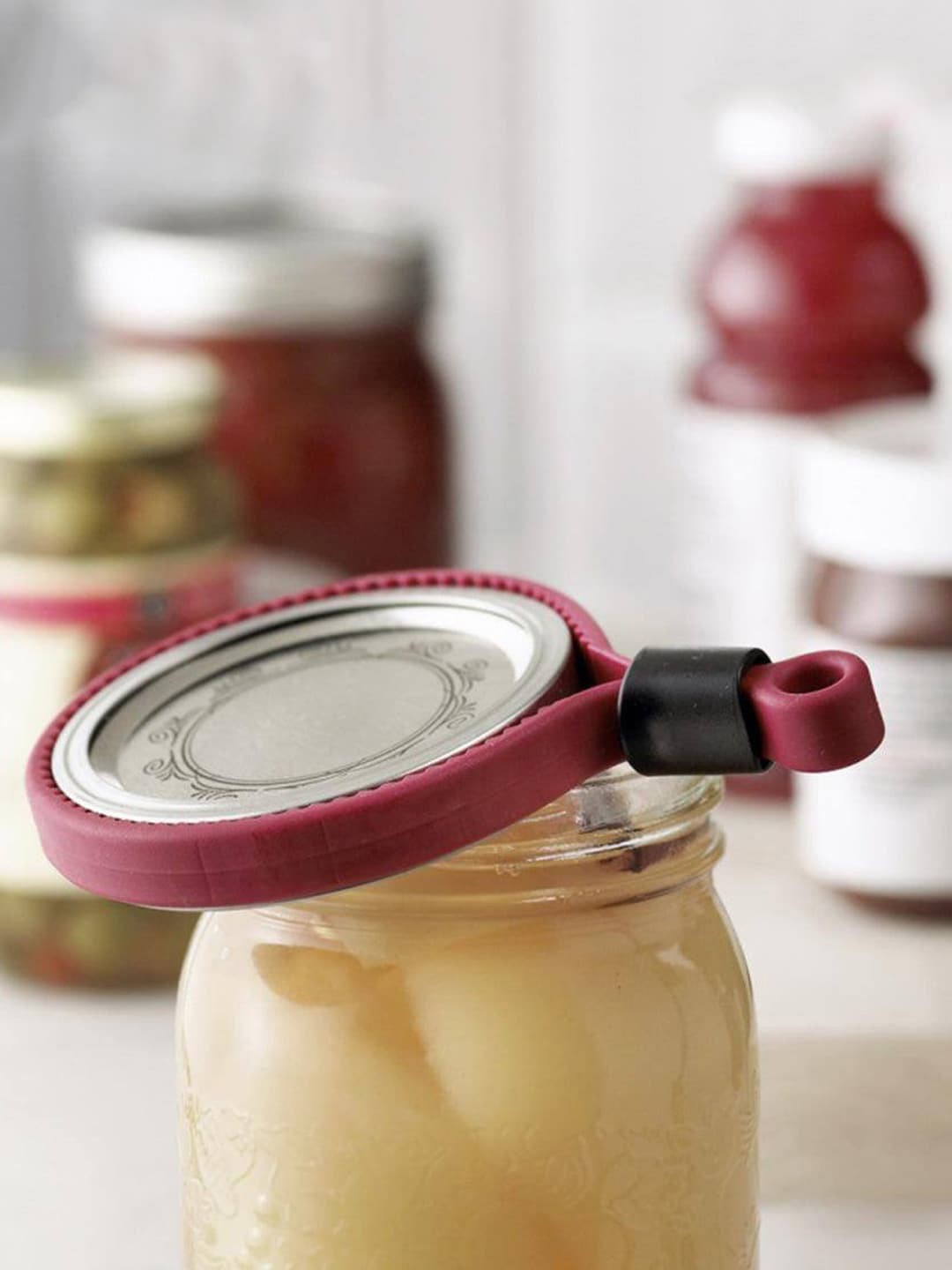 

Trudeau 3 Pcs Assorted Twist Silicone Jar Openers