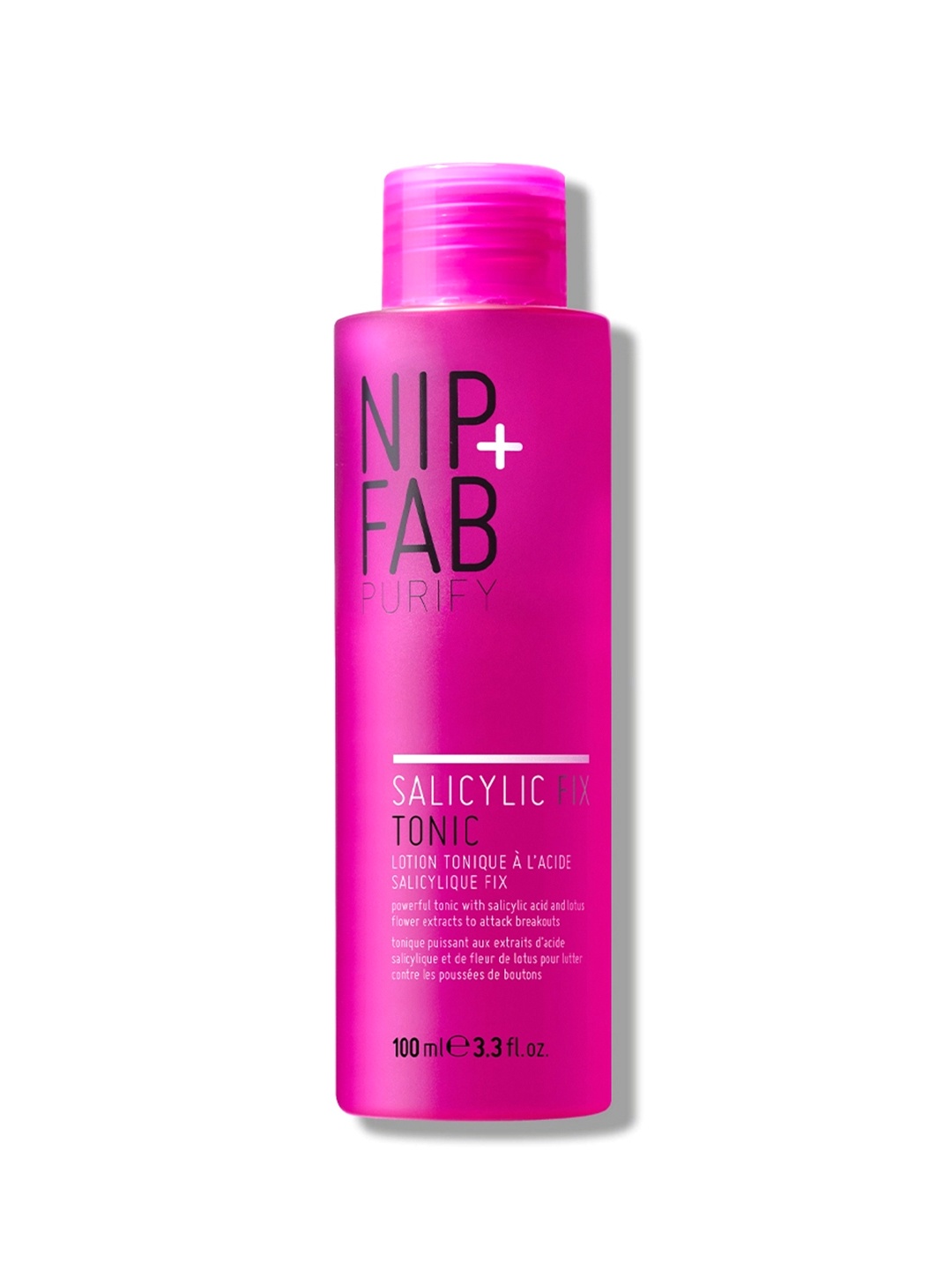 

Nip+Fab Purify Salicylic Fix Tonic with Lotus Flower & Witch Hazel - 100 ml, Pink