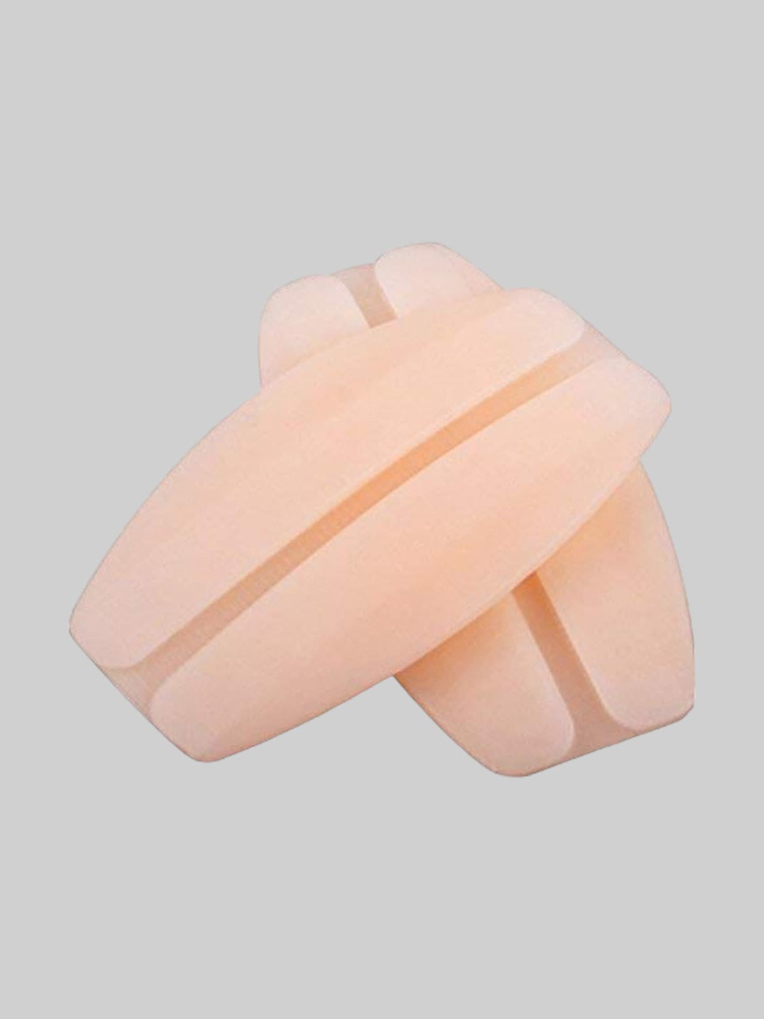 

PLUMBURY 2 Pcs Silicone Bra Strap Cushion Non-slip Shoulder Pads, Beige