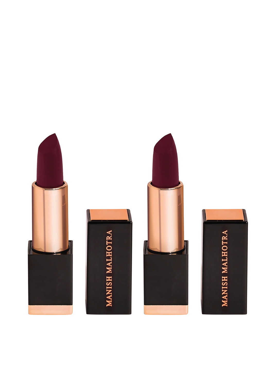 

MyGlamm Manish Malhotra Beauty Set of 2 Hi-Shine Lipstick 4 g Each - Regal Crimson, Maroon