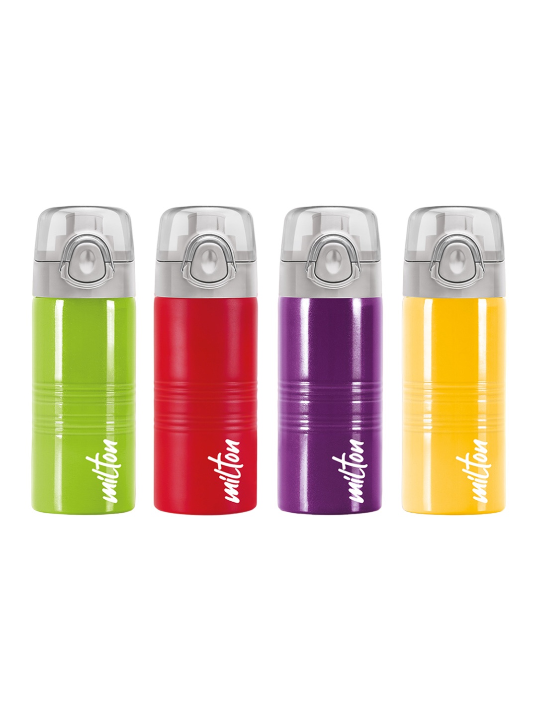 

Milton Vouge 500 4-Pcs Assorted Stainless Steel Leakproof Water Bottle, Green