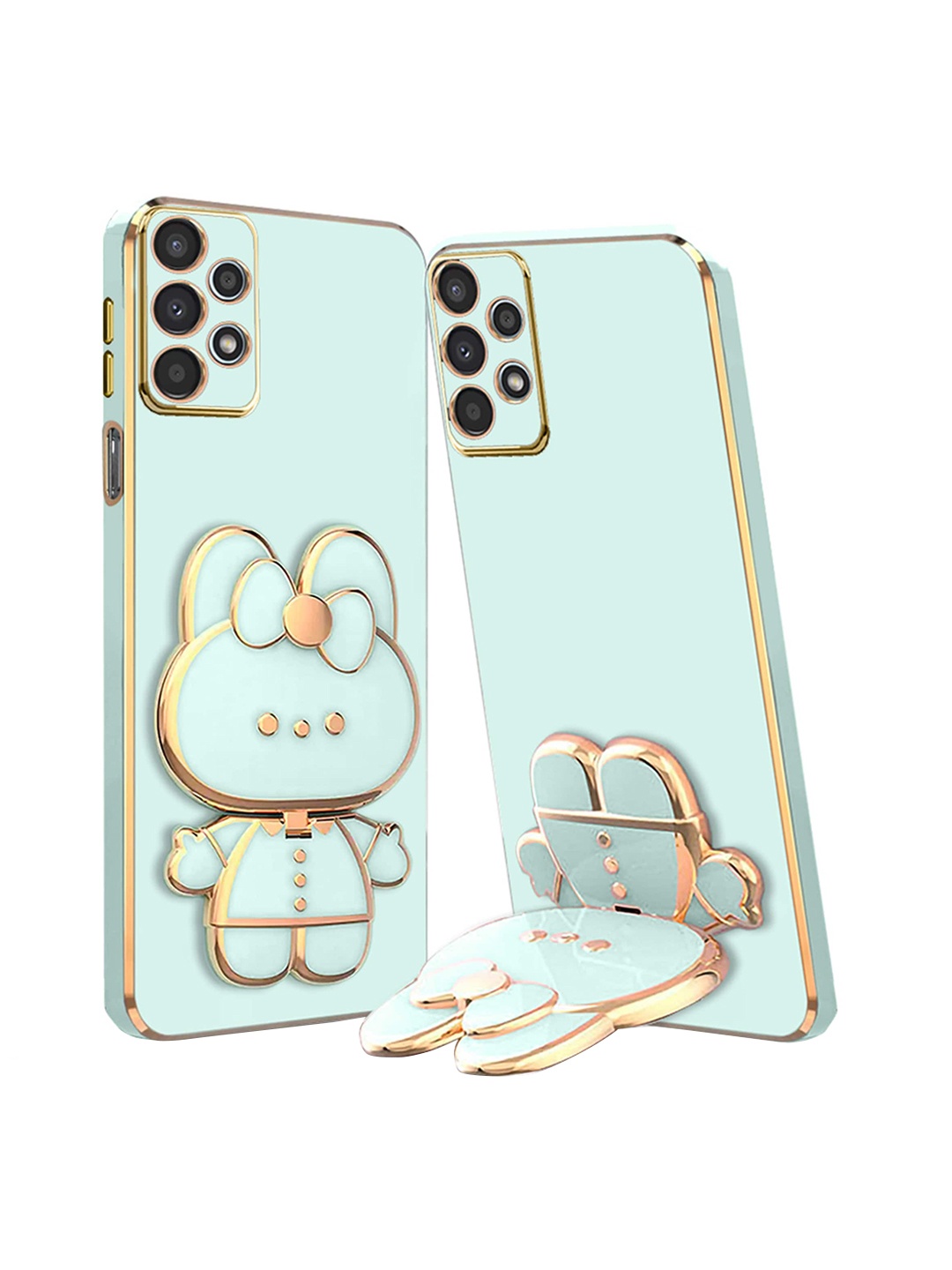

Karwan Samsung A33 3D Cat Back Cover, Green