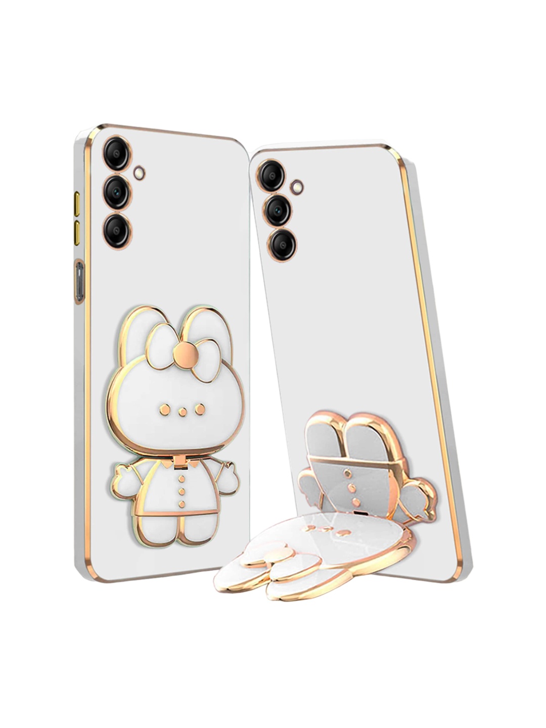 

Karwan 3D Cat Samsung A54 Back Cases and Covers, White
