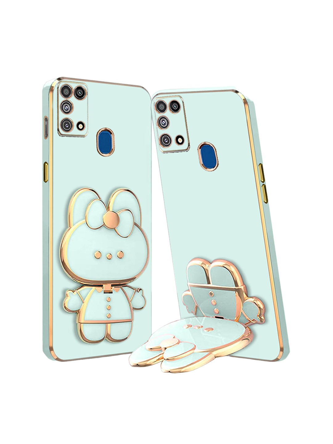 

Karwan 3D Cat Back Cases Mobile Accessories, Green