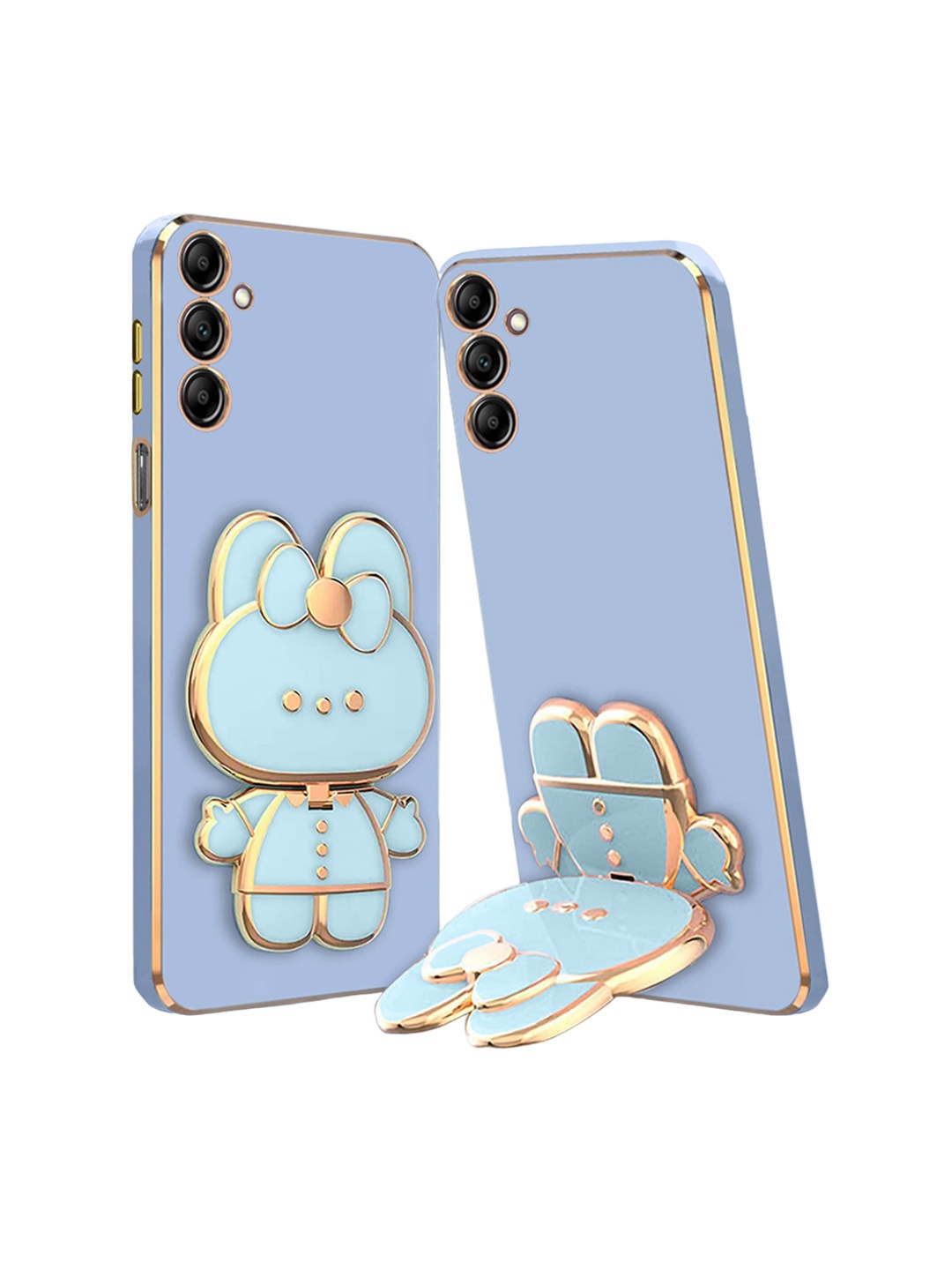 

Karwan 3D Cat Samsung A54 Phone Back Case And Covers, Blue