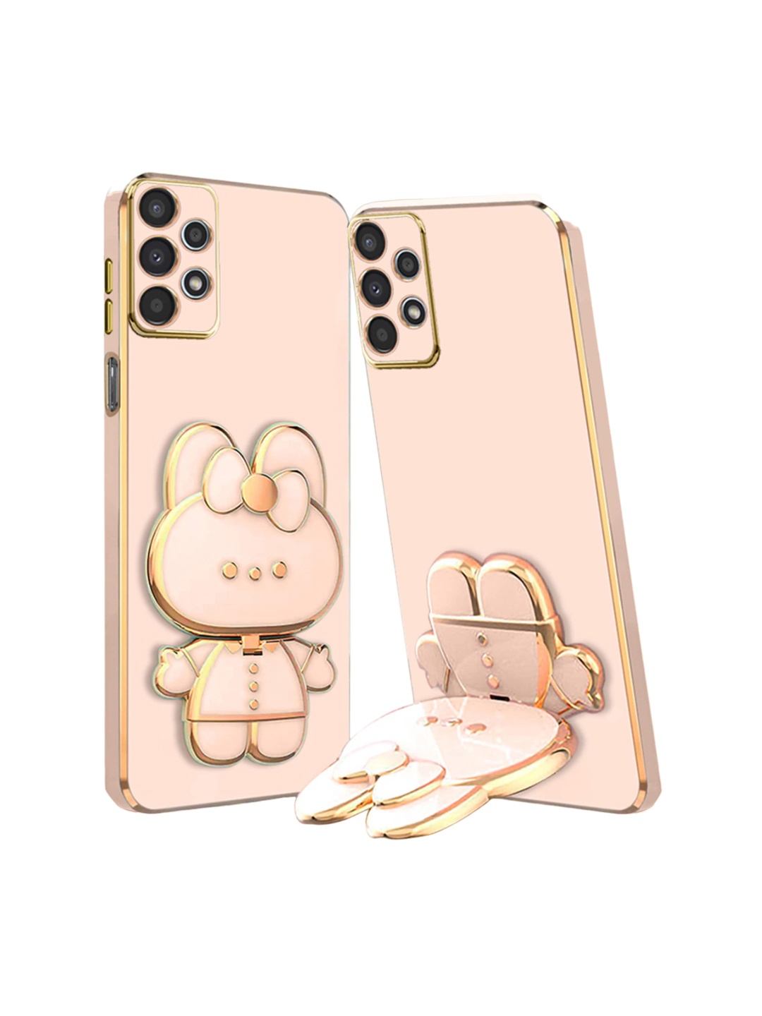 

Karwan Samsung A23 3D Cat Back Case, Pink