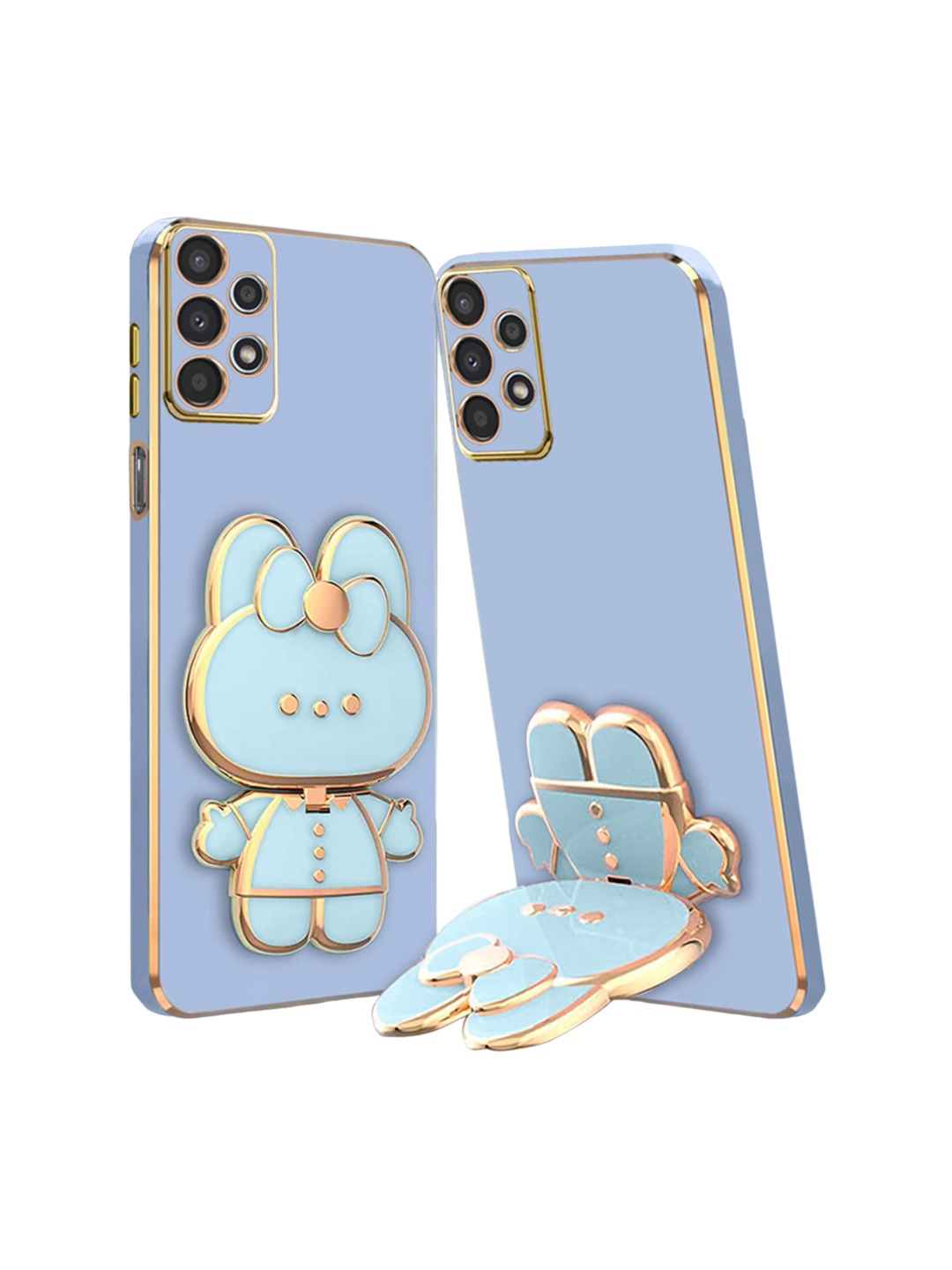 

Karwan 3D Cat Samsung A33 Phone Back Case, Blue
